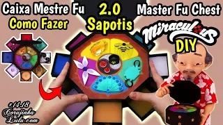 EASY DIY MIRACLE BOX Miraculous Ladybug and Cat Noir 2 SAPOTIS 🐞 Master Fu's BOX with ALL Miraculous