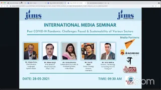 International Seminar - InPost COVID-19 Pandemic: Challenges Faced & Sustainability of Various Sec.