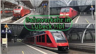 Bahnverkehr in Lübeck Hbf