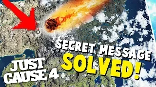 JUST CAUSE 4 MAP SECRET CODE SOLVED! This is actually CRAZY!