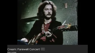Eric Clapton (1968) Interview "Cream Final Concert Documentary" Excerpt