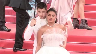 Nick Jonas and Priyanka Chopra on the red carpet for Les Plus Belles Années d’une vie