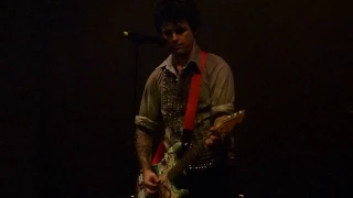 Billie Joe plays on his first guitar from his mom - Christie Road, Green Day in Chicago, 2016