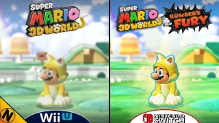 Super Mario 3D World + Bowser's Fury [Switch vs WiiU] | Direct Comparison