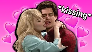 Andrew Garfield and Emma Stone flirting for 13 minutes straight