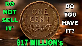 DO YOU HAVE THESE TOP 10 MOST VALUABLE PENNIES RARE WHEAT PENNY COINS COULD MAKE YOU A MILLIONAIRE!