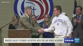 Brazos Christian student accepted into the U.S. Air Force Academy