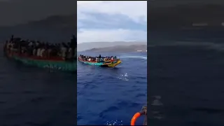 Immigration clandestine : Une pirogue de 280 migrants sénégalais débarque en Espagne, ce mardi