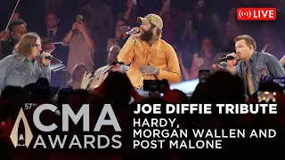 HARDY, Morgan Wallen & Post Malone – Joe Diffie Tribute Medley | Live at CMA Awards 2023