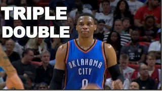 Russell Westbrook Posts 29/17/11 Triple Double | 12.27.16