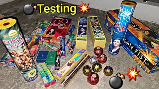 All New Crackers Testing 2022 #40 |Diwali Stash Sky Shot|Fireworks Testing | Crackers For Kids Video