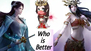 Battle through the heavens [ Hindi ] Queen medusa Vs Yun Yun | Who Is Better ??