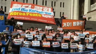 SKorea: Pro-summit rally ahead of Trump-Kim meeting