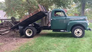 1952 Ford f5 dump