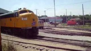 Wilwaukee Road Ribside Caboose Ride Part 1