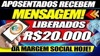 BANCOS ESTÃO LIBERANDO R$20 MIL da MARGEM SOCIAL NA SUA CONTA?! VOCÊ FEZ Cadastro P/ RECEBER!? VEJA