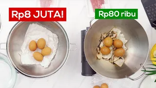 Gara gara omongan istri... Panci Rp80 ribu vs panci Rp8 JUTA!!!