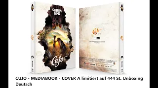 Cujo Mediabook Cover A 4 Disk Set Blu Ray & DVD Unboxing Deutsch