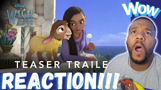 "This FEELS like old Disney!" | DISNEY'S WISH TEASER TRAILER | REACTION!!!