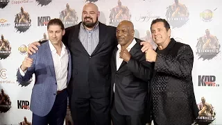 "Kickboxer: Retaliation" Premiere Alain Moussi, Mike Tyson Red Carpet