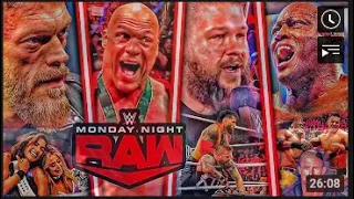 WWE Raw 29 August 2022 Full Highlights HD - WWE Monday Night Raw Highlights Toda Full Show 8/29/2022