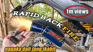 Rapid back fire🔥 tips at tutorial para iwas sabog! | Raider 150 streetbike | Bobwerkz mmvlog