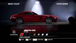 NFS Hot Pursuit - Presenting Mercedes SLS AMG - Super Series