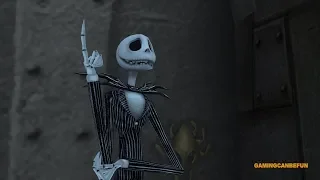 Kingdom Hearts 2 HD Final Mix MOVIE | Disney's Nightmare Before Christmas (HIGH FRAME RATE SERIES)