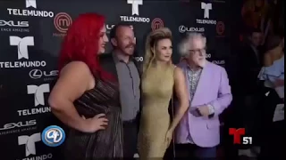 Aracely Arámbula presenta su show “MasterChef latino”   Telemundo