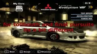 NFS Most Wanted(2005): Secret/Special Races Tutorial