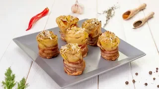 Как приготовить картофельные розы - Рецепты от Со Вкусом