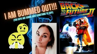 BACK TO THE FUTURE 2!! *Reaction!* FIRST TIME WATCHING!!! *I am so bummed guys!!!*