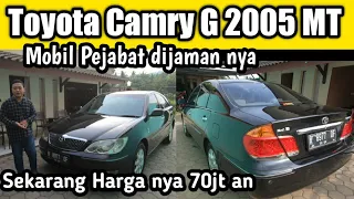 Toyota Camy G 2005 Manual | Mobil Pejabat Dijaman nya