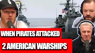 PIRATES Attacked 2 American Warships!! | OFFICE BLOKES REACT!!