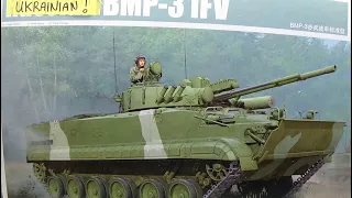 Trumpeter 1/35 Ukrainian BMP-3 Unboxing