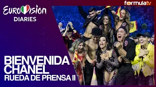 FINAL de la rueda de prensa de bienvenida a CHANEL tras EUROVISIÓN 2022