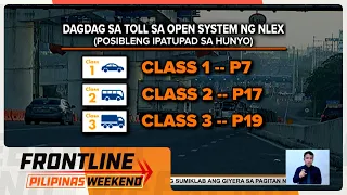 Toll hike sa NLEX at SLEX, posibleng ipatupad simula Hunyo | Frontline Weekend