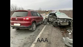 Смертельное дтп!!! Девушка на опиле врезалась в тигуан - погибла она ее пассажир