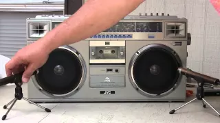 JVC RC-M70JW Boombox Unboxed & checked out