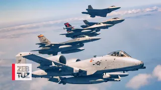 Mass Operations | F-35, F-22, F-15, F-16, F-18 | USAF Fighter Jets | Full Scale Exercise