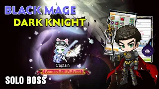 Dark Knight 81K Solo Black Mage 24 Min || Testpia Maplestory | 6Th Hexa Skill