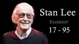 RIP Stan Lee //His Life in 1 minute and 30 seconds (17 to 95)