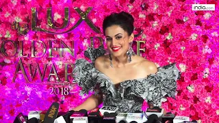 Taapsee Pannu at The Red Carpet of Lux Golden Rose Awards 2018