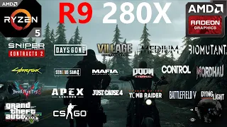 R9 280X 2GB Test in 21 Games in 2021