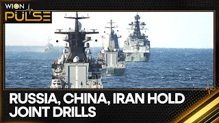 China, Russia, Iran launch joint naval drills in Gulf of Oman | WION Pulse