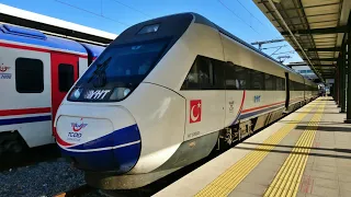 Turkish High-Speed Train Journey from Istanbul to Ankara [incl. Marmaray Tunnel]