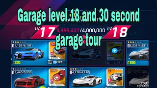 Garage level 18 garage tour in asphalt 9