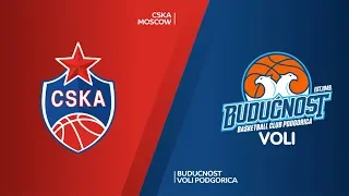 CSKA Moscow - Buducnost VOLI Podgorica  Highlights | Turkish Airlines EuroLeague RS Round 21