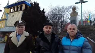 Село Микитинці пам'ятник Степану Бандері.