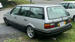 Took the Passat to its first VW car show, Bugout.